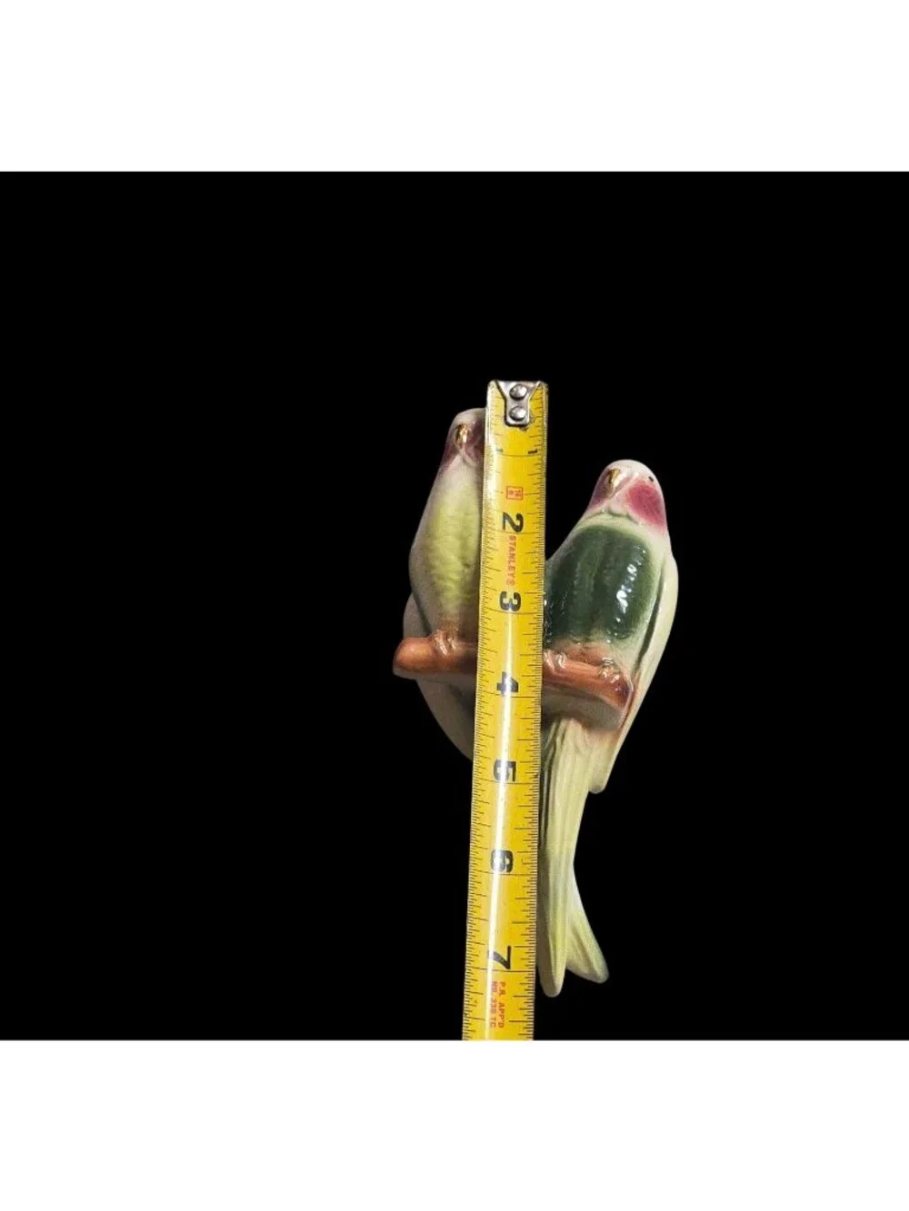 Vintage Royal Copley Parakeets Wall Pocket Ceramic Decor